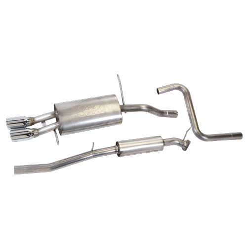 2011-2017 FIESTA CAT BACK EXHAUST SYSTEM