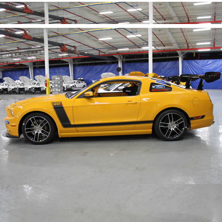 2012 MUSTANG BOSS 302S - COMPETITION ORANGE