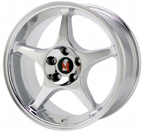 2000 CHROME MUSTANG COBRA "R" WHEEL