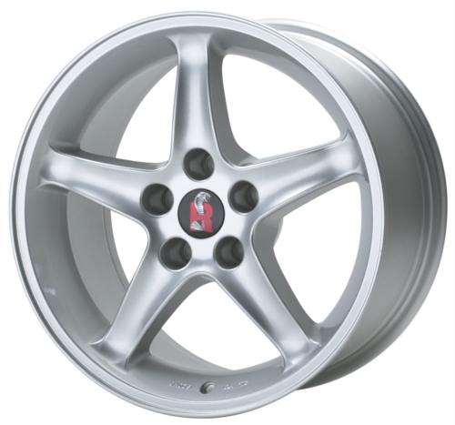 1995 SILVER MUSTANG COBRA "R" WHEEL