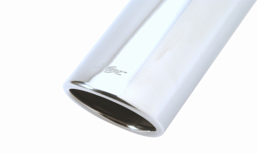 POLISHED STAINLESS STEEL EXHAUST TIPS