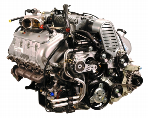 2003 MUSTANG COBRA SUPERCHARGED ENGINE ASSEMBLY