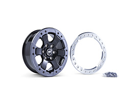2021-2024 BRONCO 17" X 8.0" BADLANDS BEADLOCK WHEEL KIT