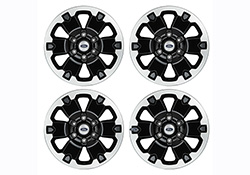 2019-2025 RANGER 18" BLACK MACHINED FACE WHEEL KIT