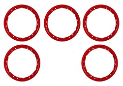 2021-2025 BRONCO BEADLOCK TRIM RING KIT - RED