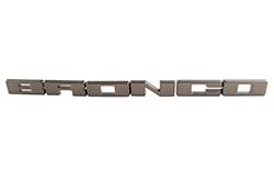 2021-2025 BRONCO GRILLE LETTERING OVERLAY KIT- BRONZE