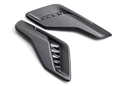 2021-2025 F-150 RAPTOR CARBON FIBER FENDER VENT SET - MATTE