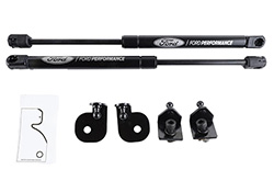 2015-2023 MUSTANG HOOD LIFT KIT W/ LASER ENGRAVED FORD PERFORMANCE LOGO