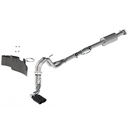 F-150 2.7L, 3.5L & 5.0L F-150 EXTREME EXHAUST - BLACK - SIDE EXIT