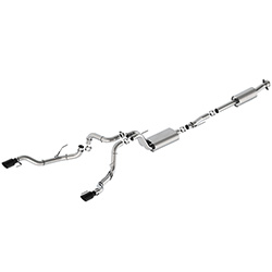 F-150 SPORT EXHAUST - BLACK - BUMPER EXIT