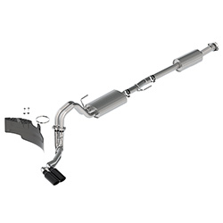F-150 2.7L, 3.5L & 5.0L TOURING EXHAUST - BLACK - SIDE EXIT
