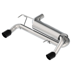 BRONCO 2.3L SPORT TUNED AXLE-BACK EXHAUST - BLACK CHROME TIPS