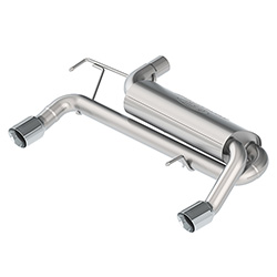 BRONCO 2.3L SPORT TUNED AXLE-BACK EXHAUST - CHROME TIPS
