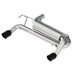 BRONCO 2.7L SPORT TUNED AXLE-BACK EXHAUST - BLACK CHROME TIPS
