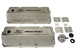POLISHED ALUMINUM VALVE COVER