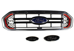 2019-2023 RANGER TREMOR GRILLE AND FORD OVAL PACKAGE