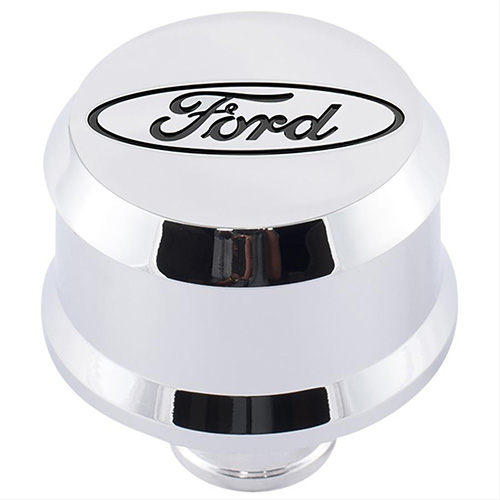 "FORD" SLANT EDGE BREATHER - CHROME