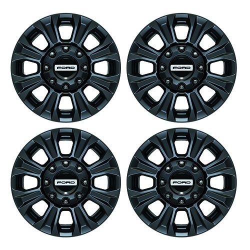 05-22 SUPER DUTY 18" X 8" MATTE BLACK WHEEL KIT