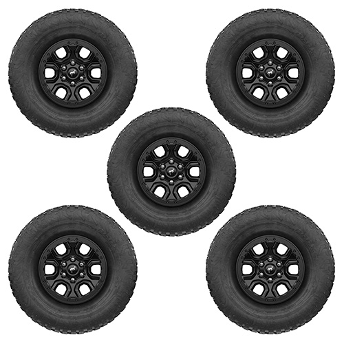 2021-2024 BRONCO BEAD LOCK CAPABLE WHEEL KIT -WILDTRAK