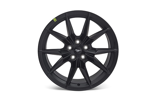 MUSTANG DARK HORSE 19X10" - BLACK