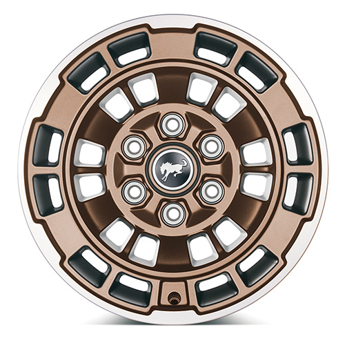 2021-2025 BRONCO 17" X 8.5" SINISTER BRONZE SINGLE WHEEL