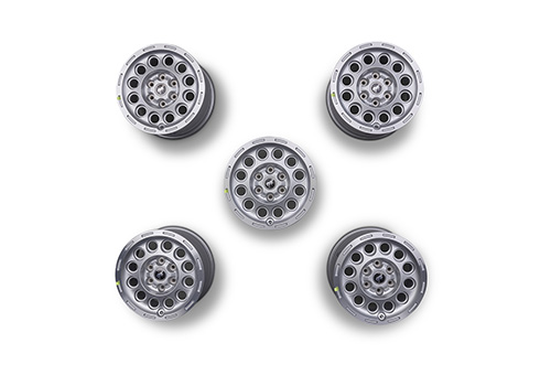 2021+ BRONCO 17" X 8" WHEEL KIT - SILVER