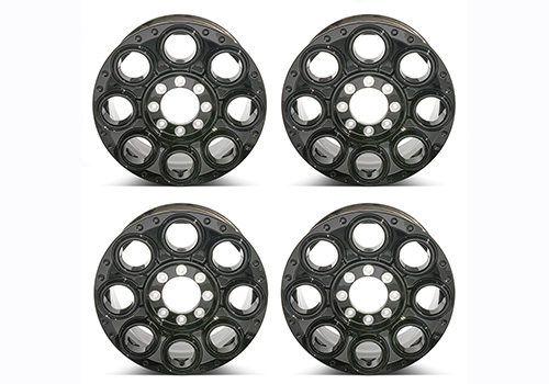2023-2024 SUPER DUTY 20" X 8" CALIBER WHEEL KIT - GLOSS BLACK