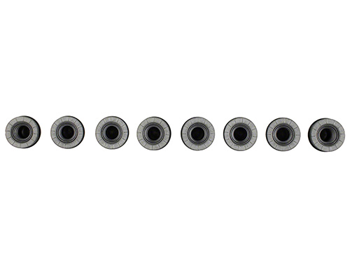 M14 X 1.5 BLACK LUG NUT WHEEL KIT OF 8