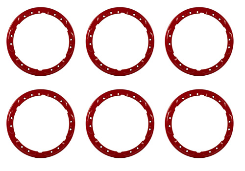 2021-2023 BRONCO BEAD LOCK TRIM RING KIT - RED
