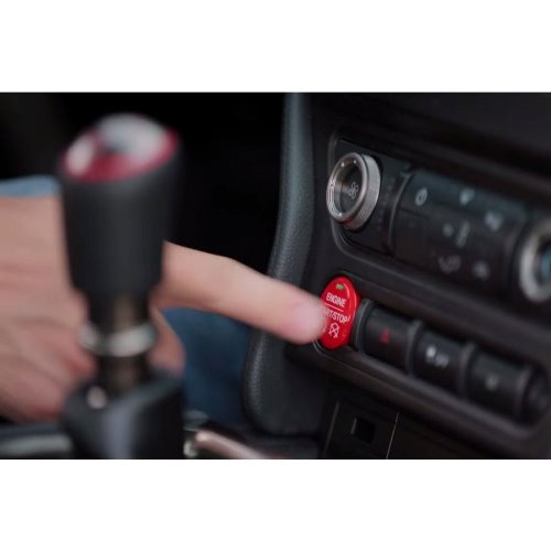 2015-2017 MUSTANG RED STARTER BUTTON INSTALLATION KIT