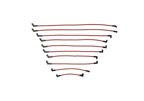 9MM SPARK PLUG WIRE SETS - "FORD RACING"