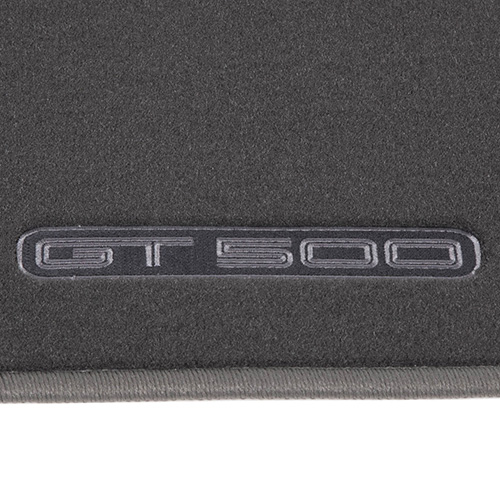 2013-14 MUSTANG GRAY FLOOR MATS "GT500"