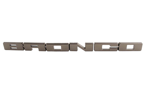 2021-2024 BRONCO GRILLE LETTERING OVERLAY KIT- BRONZE