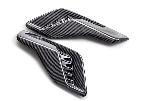 2021-2025 F-150 RAPTOR CARBON FIBER FENDER VENT SET - GLOSS
