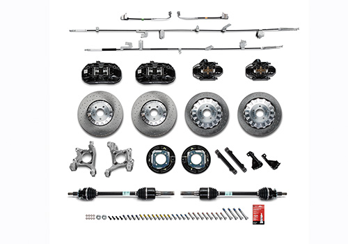 2015-2023 MUSTANG PERFORMANCE GT350R BLACK BRAKE KIT