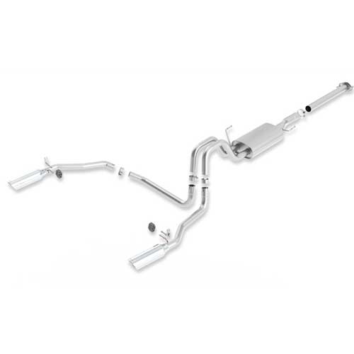 2011-2014 F-150 3.5L ECOBOOST CAT-BACK REAR EXIT SPORT EXHAUST SYSTEM - 145" WB