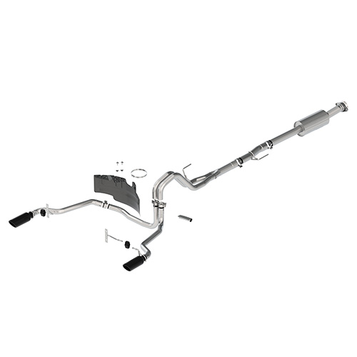 2021-2023 F-150 EXTREME EXHAUST - BLACK - REAR EXIT
