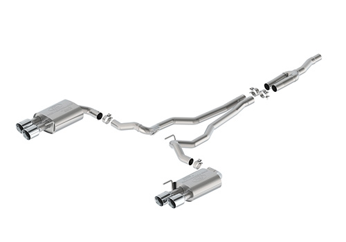 2024-2025 MUSTANG 2.3L EXTREME NON-ACTIVE W/GT VALANCE - CHROME TIP