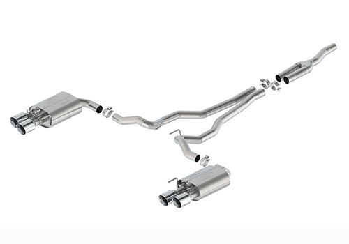 MUSTANG 2.3L SPORT ACTIVE CAT-BACK - CHROME TIP