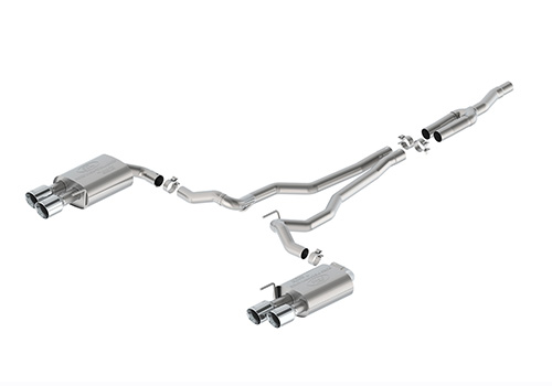 2024-2025 MUSTANG 2.3L SPORT NON-ACTIVE W/GT VALANCE -CHROME
