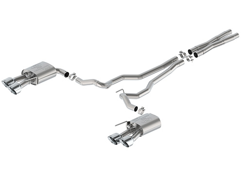 2024-2025 MUSTANG 5.0L EXTREME ACTIVE W/VALANCE - CHROME TIP