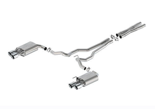 2024 MUSTANG 5.0L SPORT ACTIVE CAT-BACK - CHROME TIP