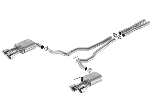 MUSTANG 5.0L SPORT NON-ACTIVE W/VALANCE-CHROME TIP