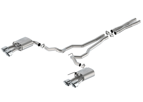 2024-2025 MUSTANG 5.0L SPORT ACTIVE W/VALANCE - CHROME TIP