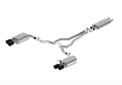 2024-2025 MUSTANG 5.0L TOURING NON-ACTIVE W/GT VALANCE - BLACK TIP