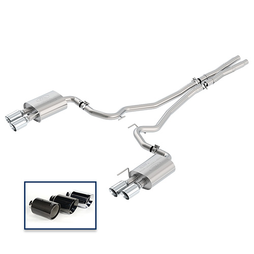 2018-2020 MUSTANG GT 5.0L CAT-BACK SPORT EXHAUST SYSTEM WITH CHROME TIPS