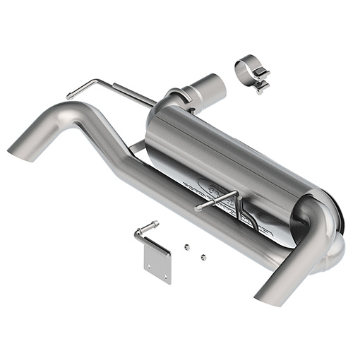 2021-2023 BRONCO 2.3L HIGH CLEARANCE EXHAUST SYSTEM