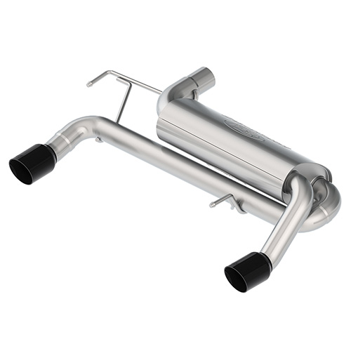 2021-2024 BRONCO 2.3L SPORT TUNED AXLE-BACK EXHAUST - BLACK CHROME TIPS