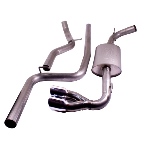 2012-2016 FOCUS HATCHBACK CAT-BACK EXHAUST SYSTEM