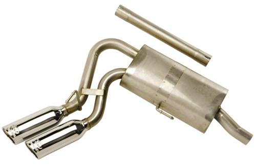 2004-2008 F-150 LIGHTNING STYLE CAT BACK EXHAUST SYSTEM